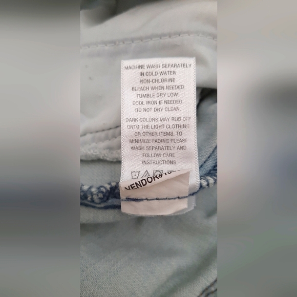 Volcom Stone Acid Wash Denim Vest - Picture 11 of 11